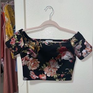 Rose Crop Top